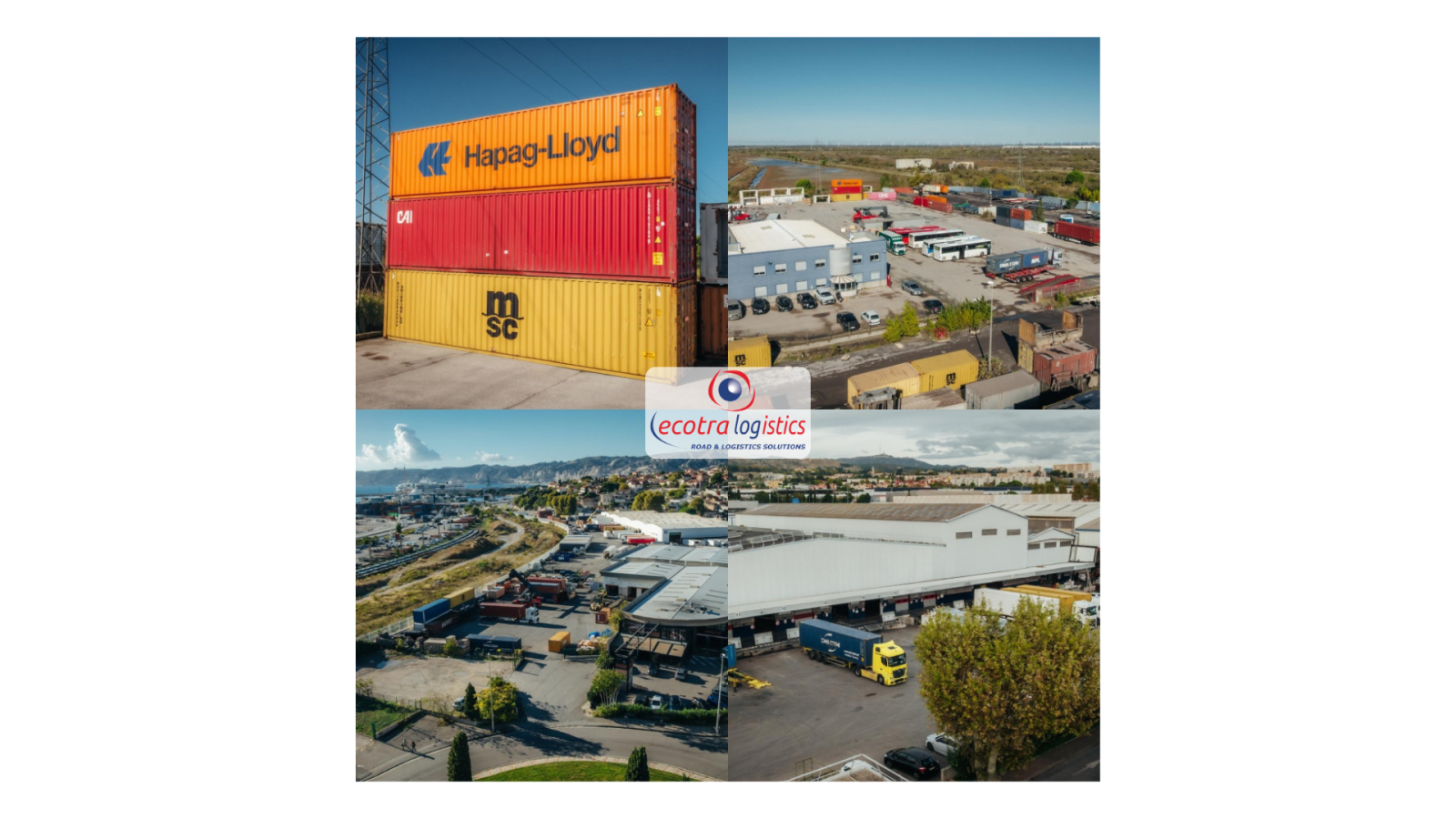 Storage of Goods and Containers in Lyon, Fos and Marseille