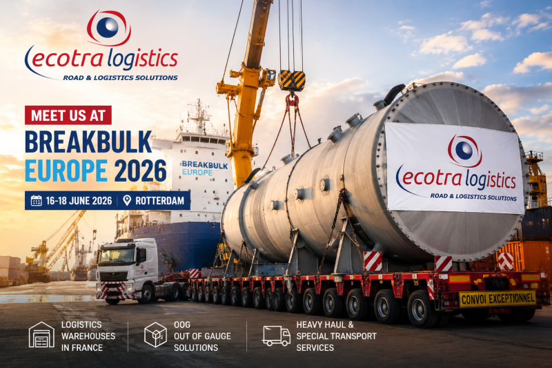 ECOTRA LOGISTICS at BREAKBULK Europe: OOG Expertise & Heavy Haul Solutions at the Forefront!