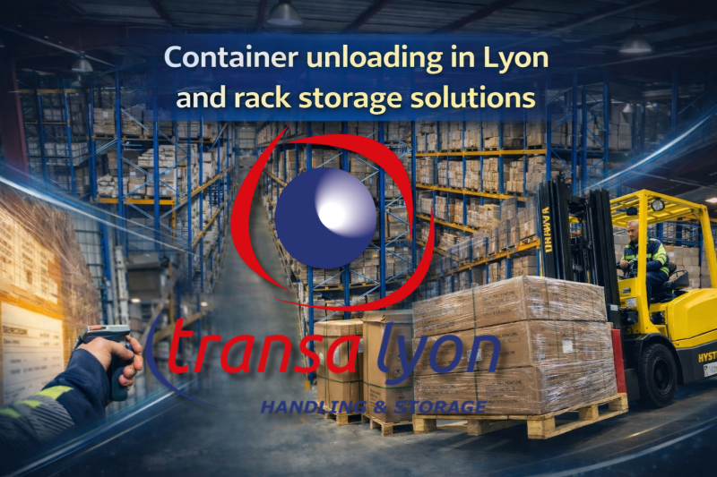 Container Unloading in Lyon and Racking Storage Solutions